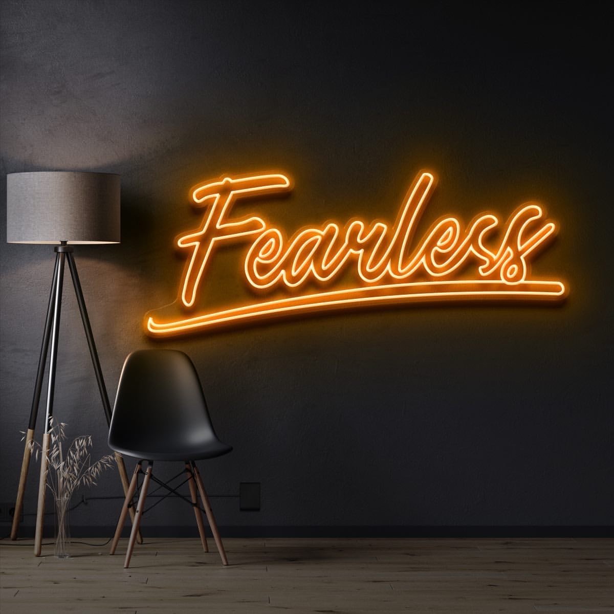 "Fearless" Custom Neon Sign