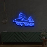 "Fish Logo for Jason" Custom Neon Sign