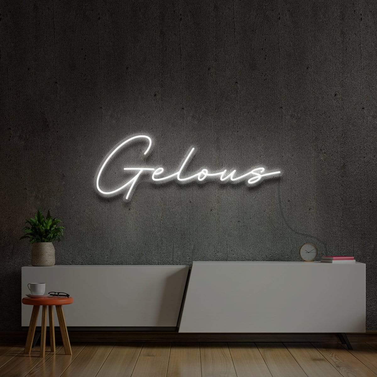 "Gelous" Custom Neon Sign