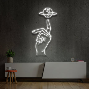 "Hand of Manifestation" Neon Sign by Neon Icons