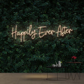 Happily Ever After Custom Neon Sign