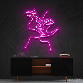 "Heat of the Moment" Neon Sign 90cm (3ft) / Pink / Cut to Shape by Neon Icons