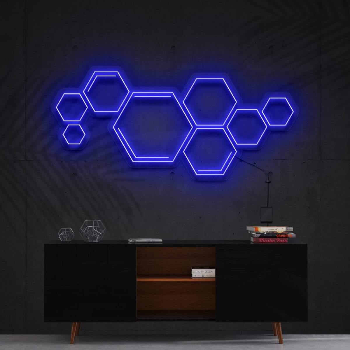 "Honeycomb" RGB Neon Sign