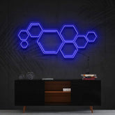 "Honeycomb" RGB Neon Sign