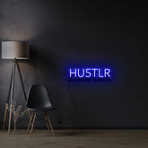 "HU5TLR" Custom Neon Sign