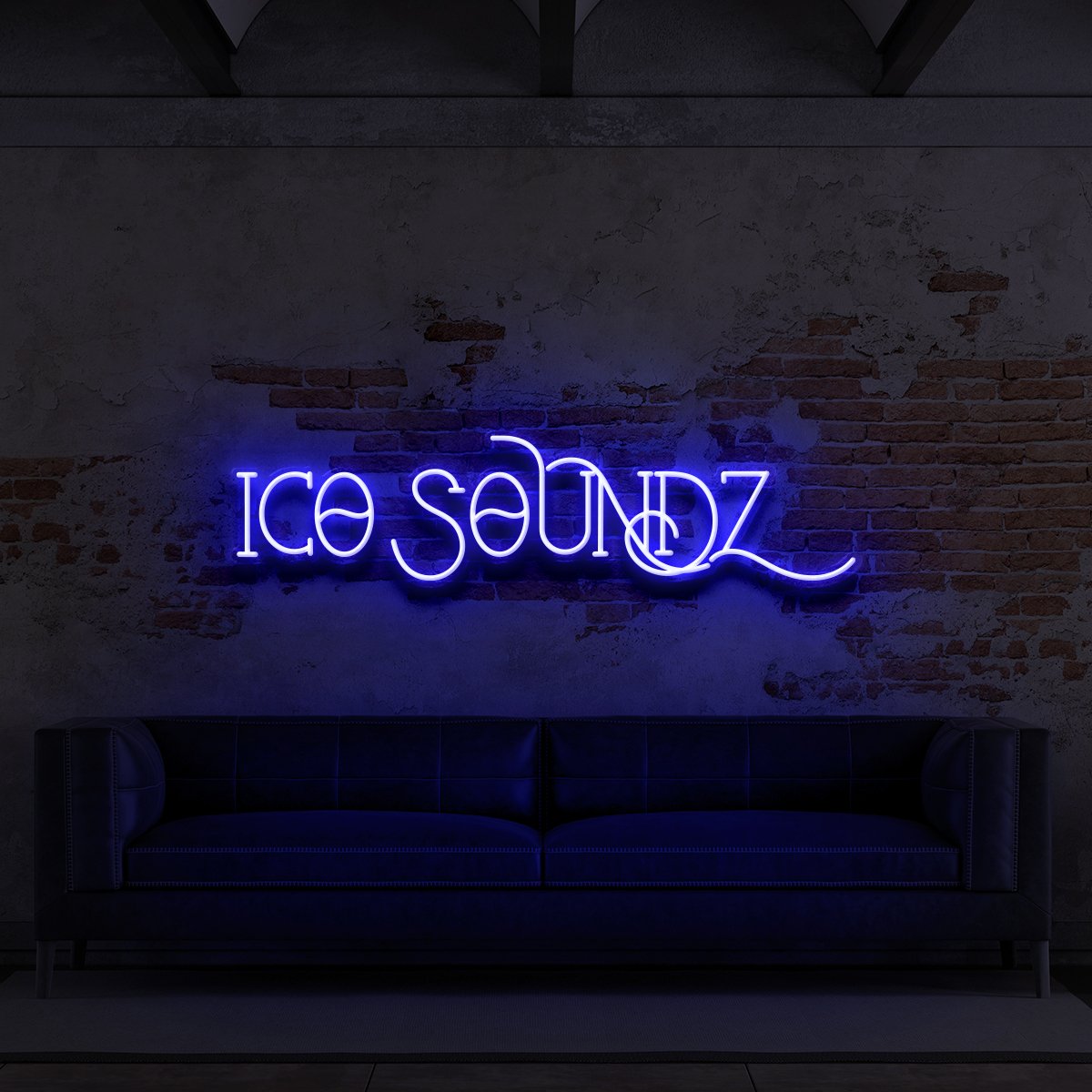 "ICO SOUNDZ" Custom Neon Sign