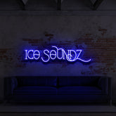 "ICO SOUNDZ" Custom Neon Sign