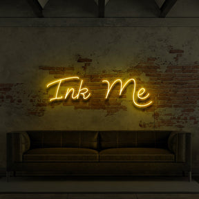 "Ink Me" Neon Sign for Tattoo Parlours by Neon Icons