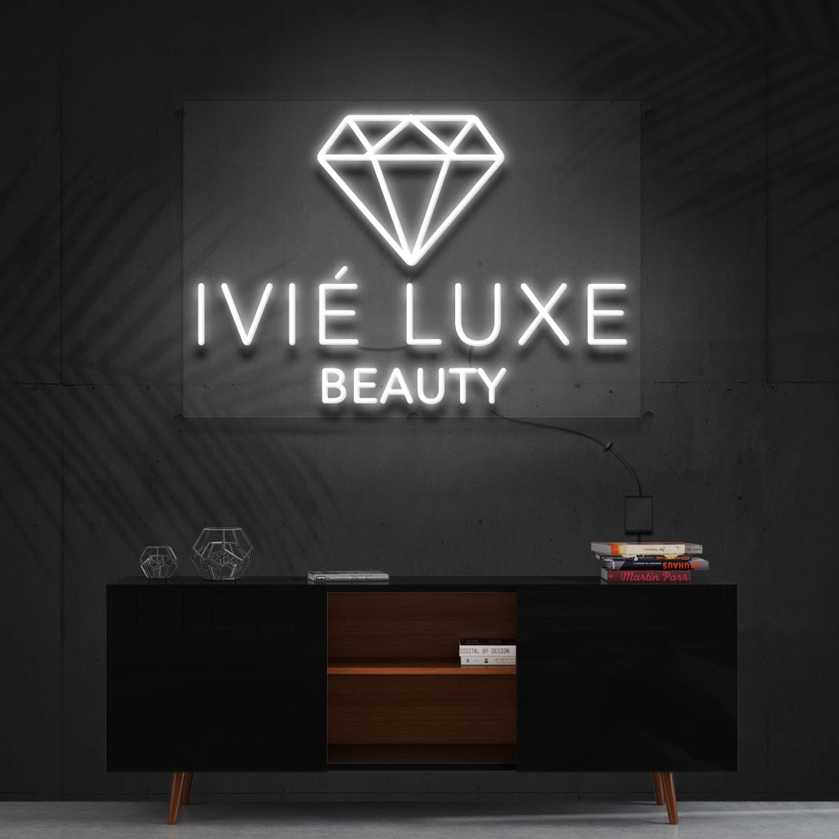 "IVIE LUXE" Custom Neon Sign