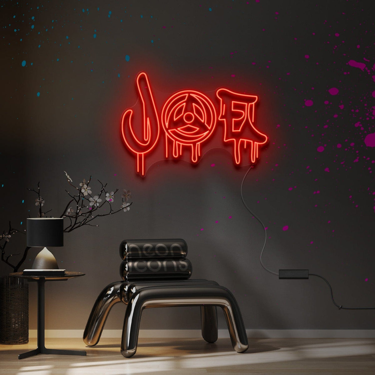 "Joe" Custom Neon Sign