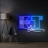 "Kevin Taylor" Custom Neon Sign