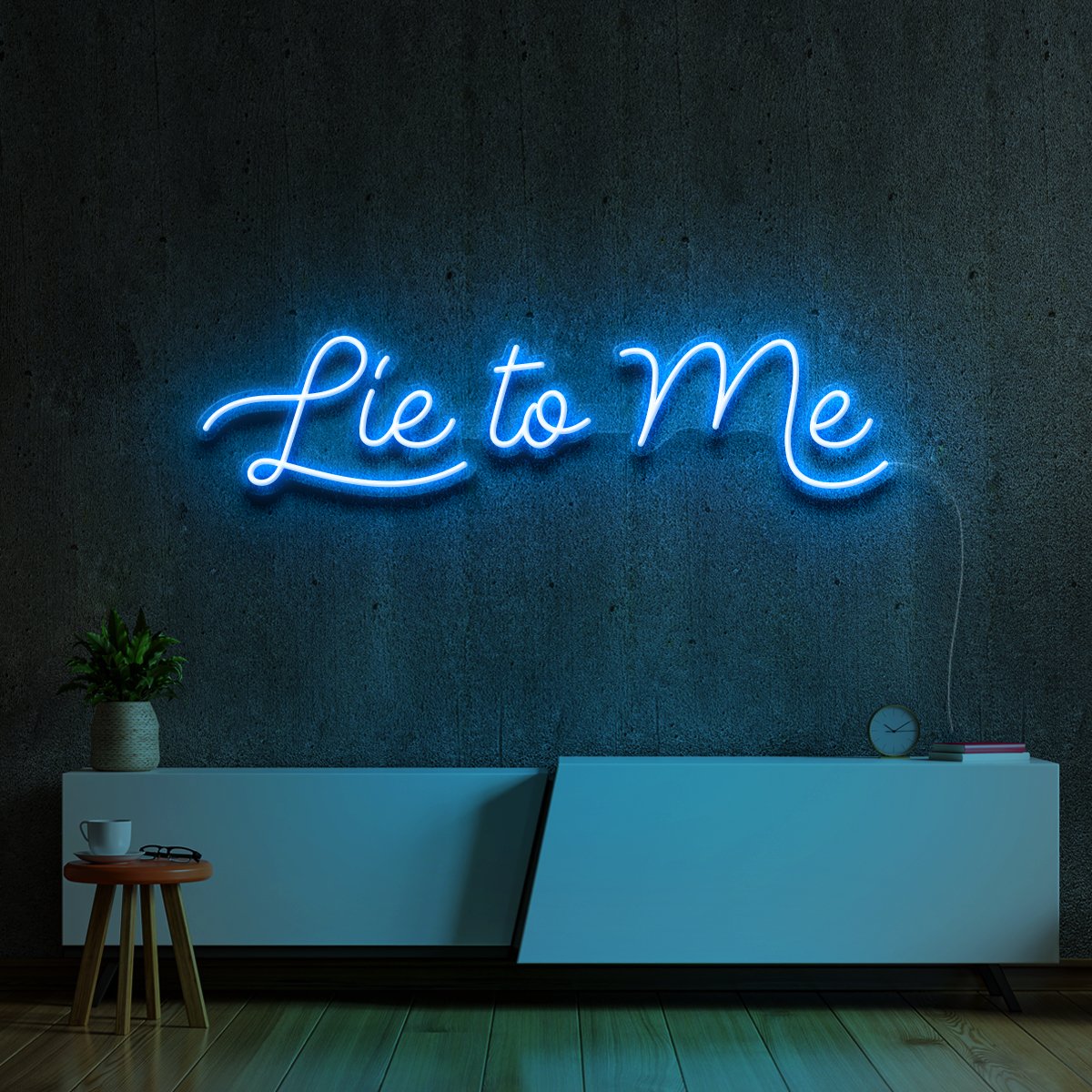 "Lie to Me" Neon Sign by Neon Icons