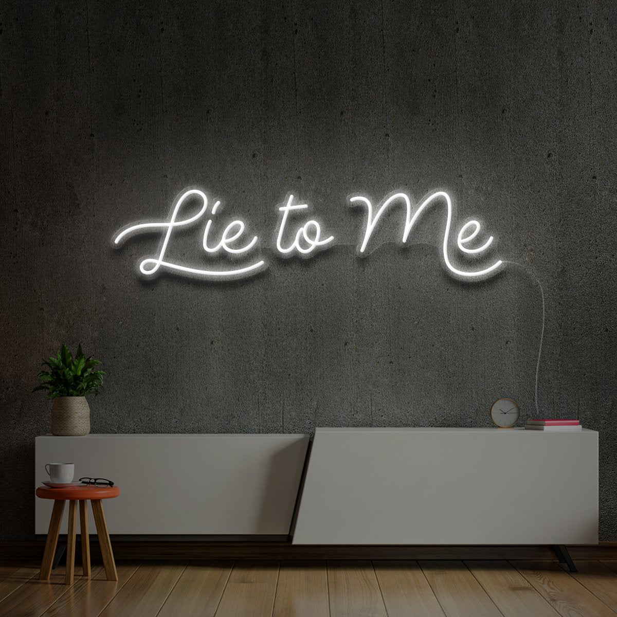 "Lie to Me" Neon Sign by Neon Icons