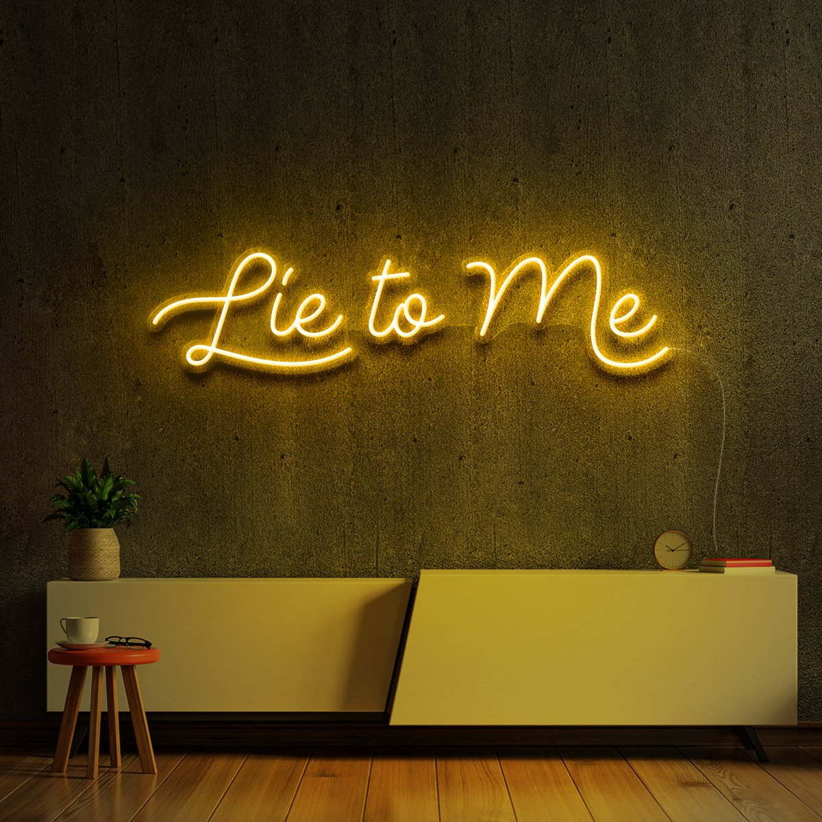 "Lie to Me" Neon Sign by Neon Icons