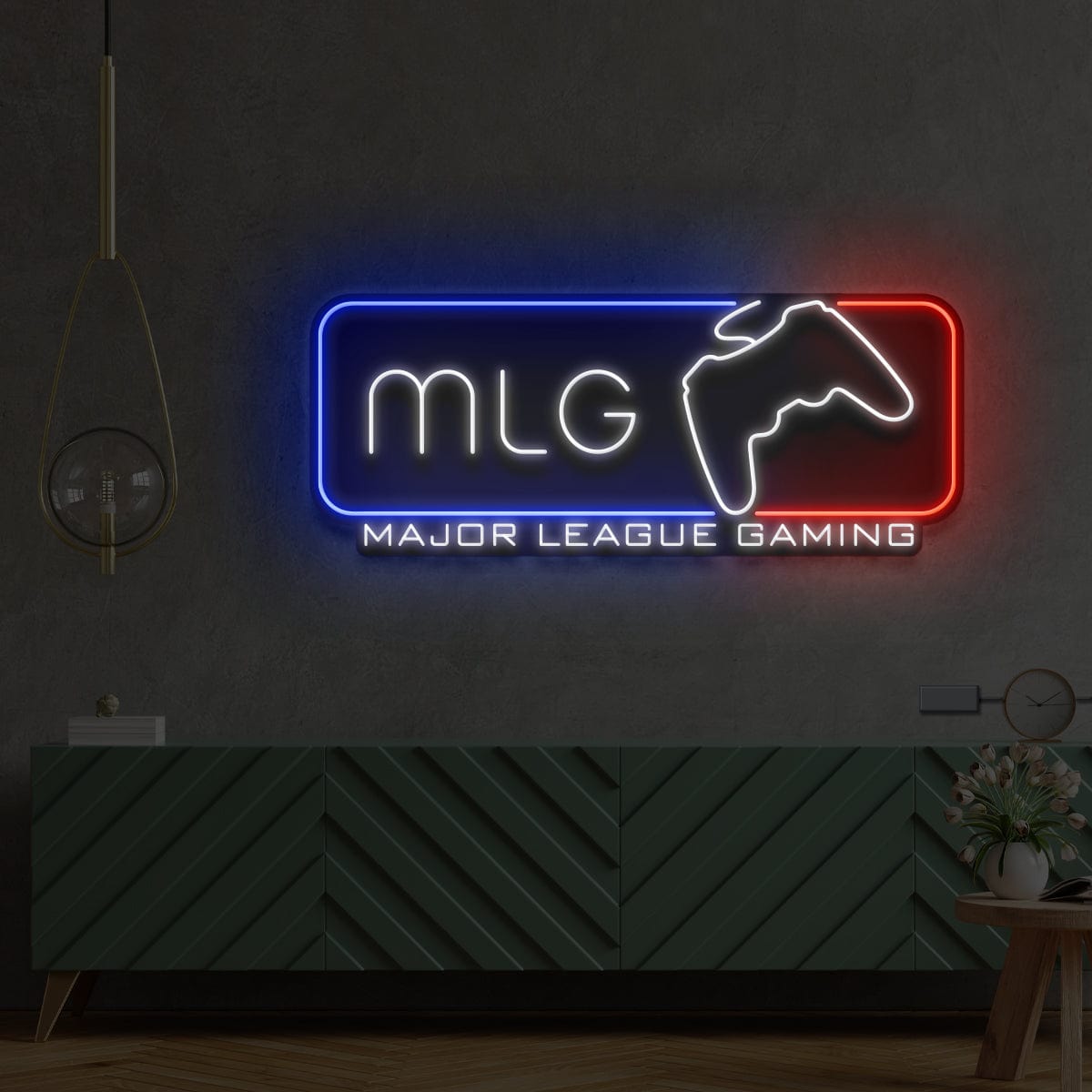 "Major League Gaming" Custom Neon Sign
