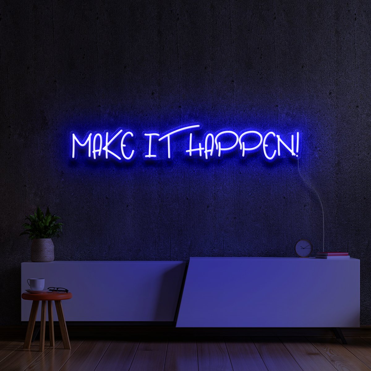 "Make It Happen" Neon Sign by Neon Icons