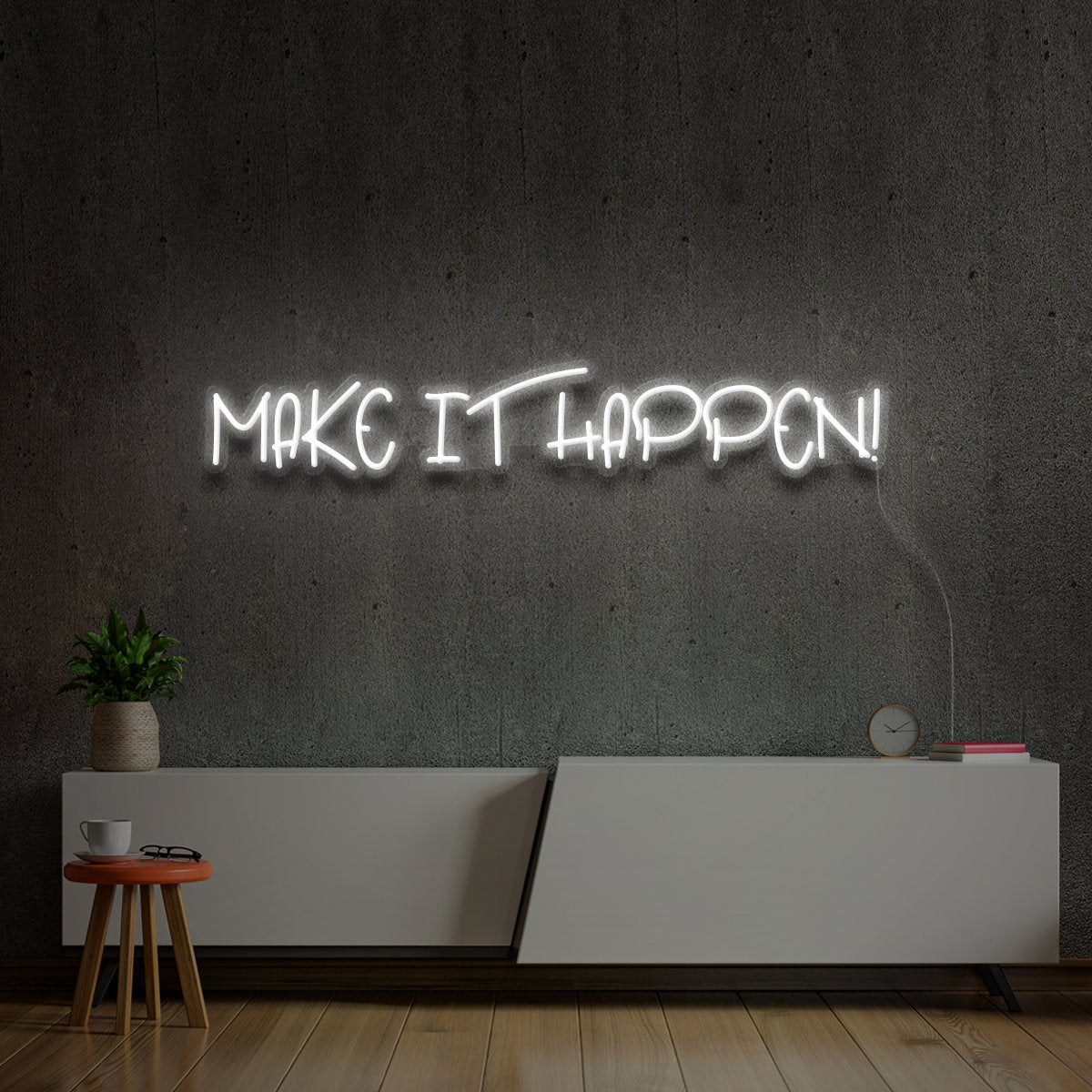 "Make It Happen" Neon Sign by Neon Icons