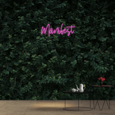 "Manifest" Custom Neon Sign for Maxine