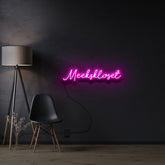 "Meekskloset" Custom Neon Sign