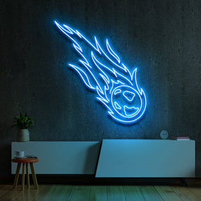 "Meteoroid" Neon Sign by Neon Icons