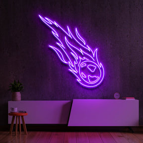 "Meteoroid" Neon Sign by Neon Icons