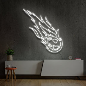 "Meteoroid" Neon Sign by Neon Icons