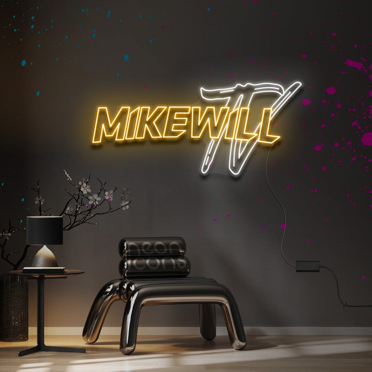 "Mike Will TV" Custom Neon Sign