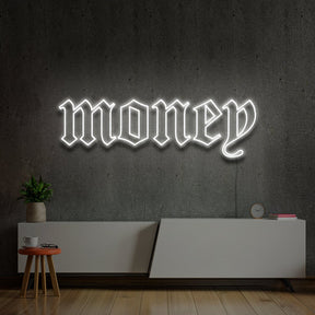 "Money" Neon Sign by Neon Icons