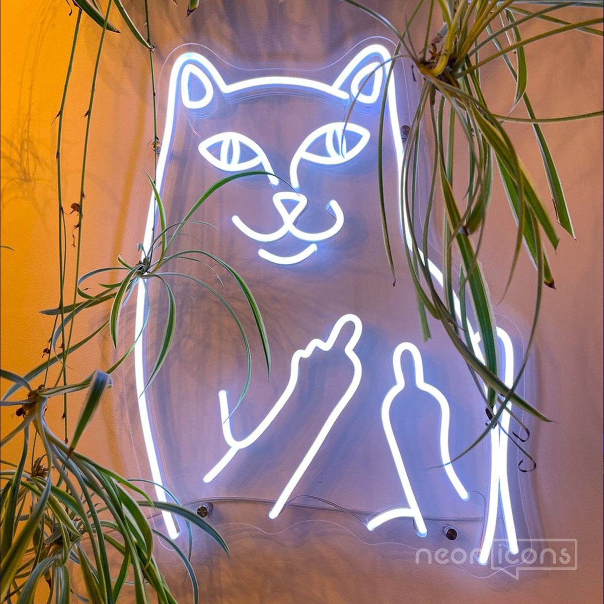 "Mr. Bad Cat" Neon Sign