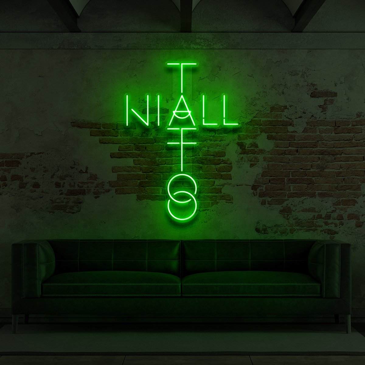 "Niall Tattoo" Custom Neon Sign