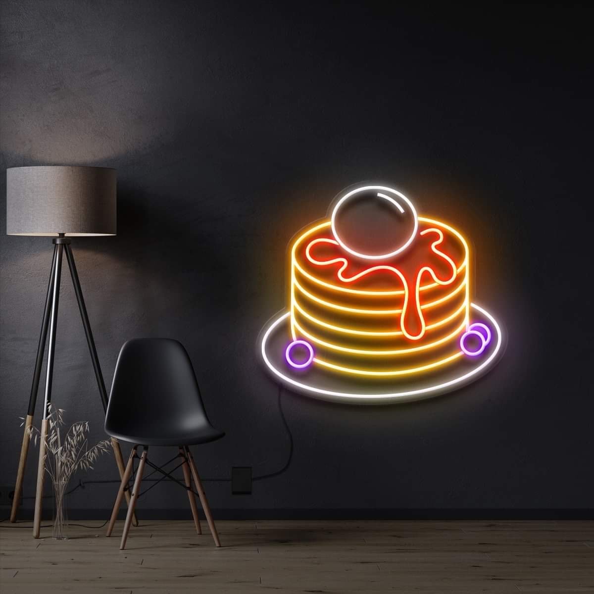 “Pancakes” Custom Neon Sign