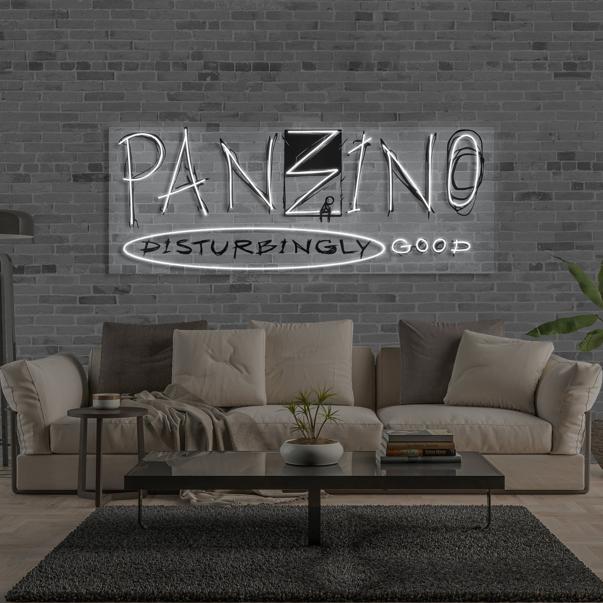 "Panino" Custom Neon x Acrylic Artwork