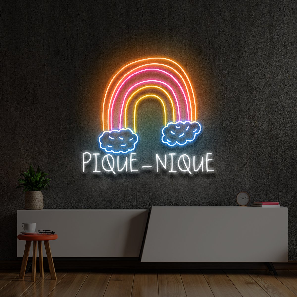 "PIQUE-NIQUE" Custom Neon Sign