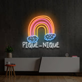 "PIQUE-NIQUE" Custom Neon Sign