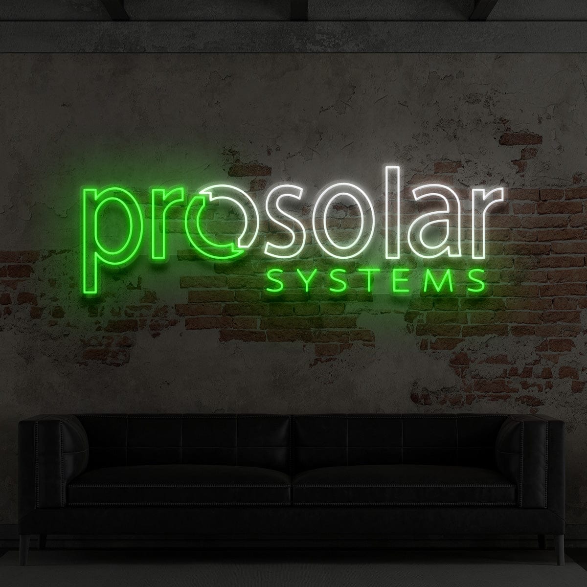 "ProSolar Systems" Custom Neon Sign