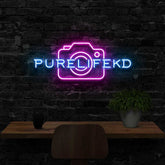 "PurelifeKD" Custom Neon Sign