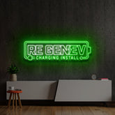 "REGENEV" Custom Neon Sign