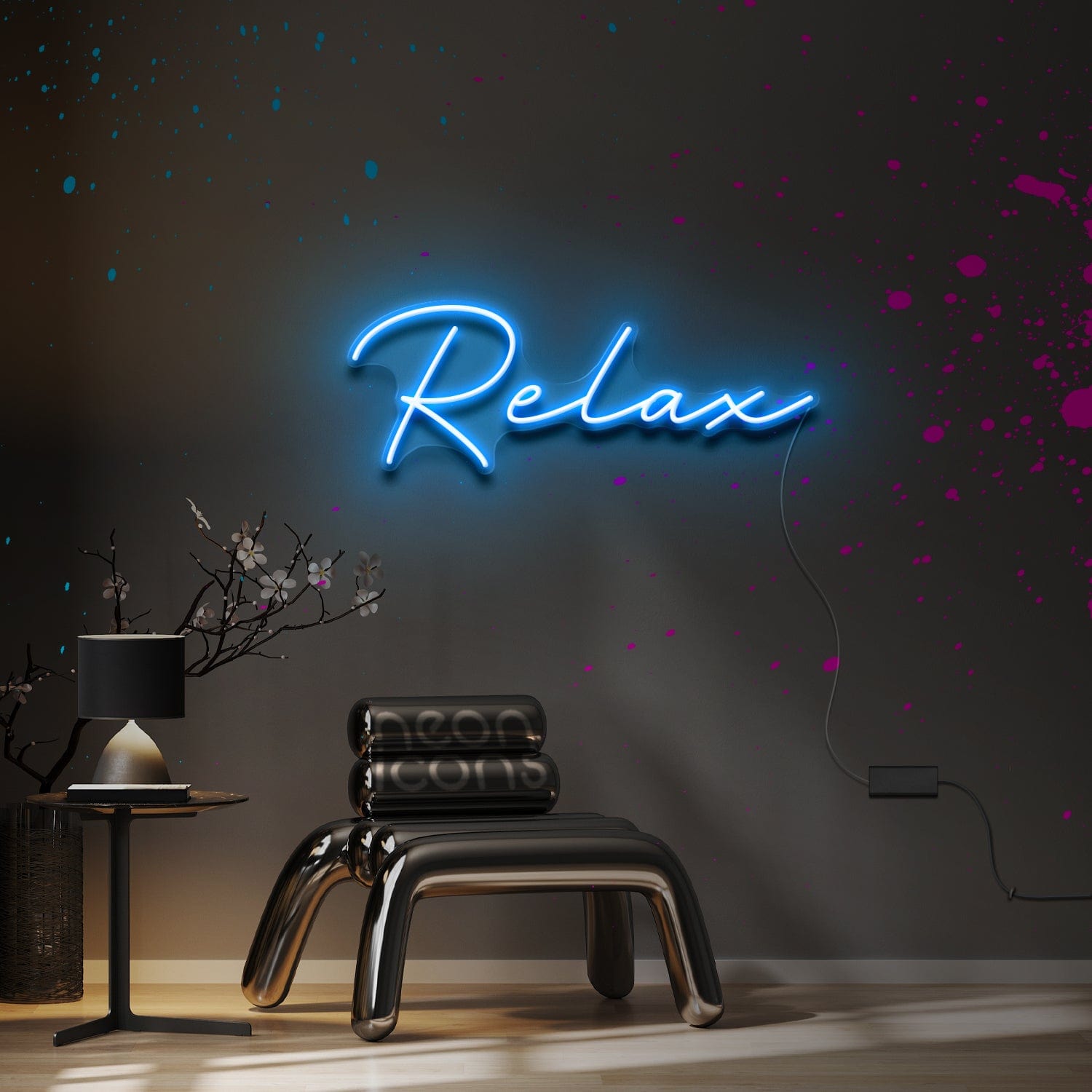 "Relax" Custom Neon Sign