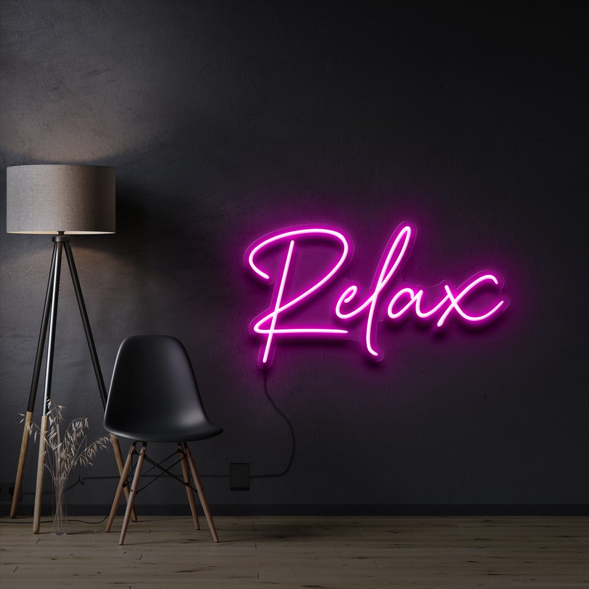 "Relax" Custom Neon Sign