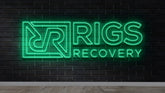 "Rig's Recovery" Custom Neon Sign