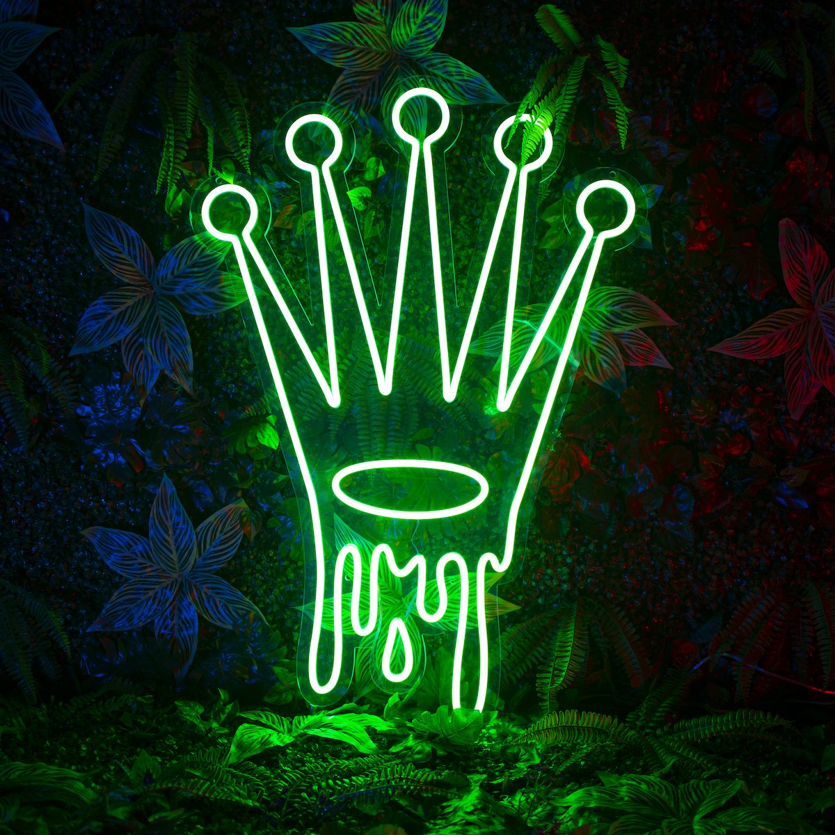 "Royal Crown Drip" Neon Sign