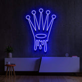 "Rolex Drip" Neon Sign 60cm (2ft) / Blue / LED Neon by Neon Icons