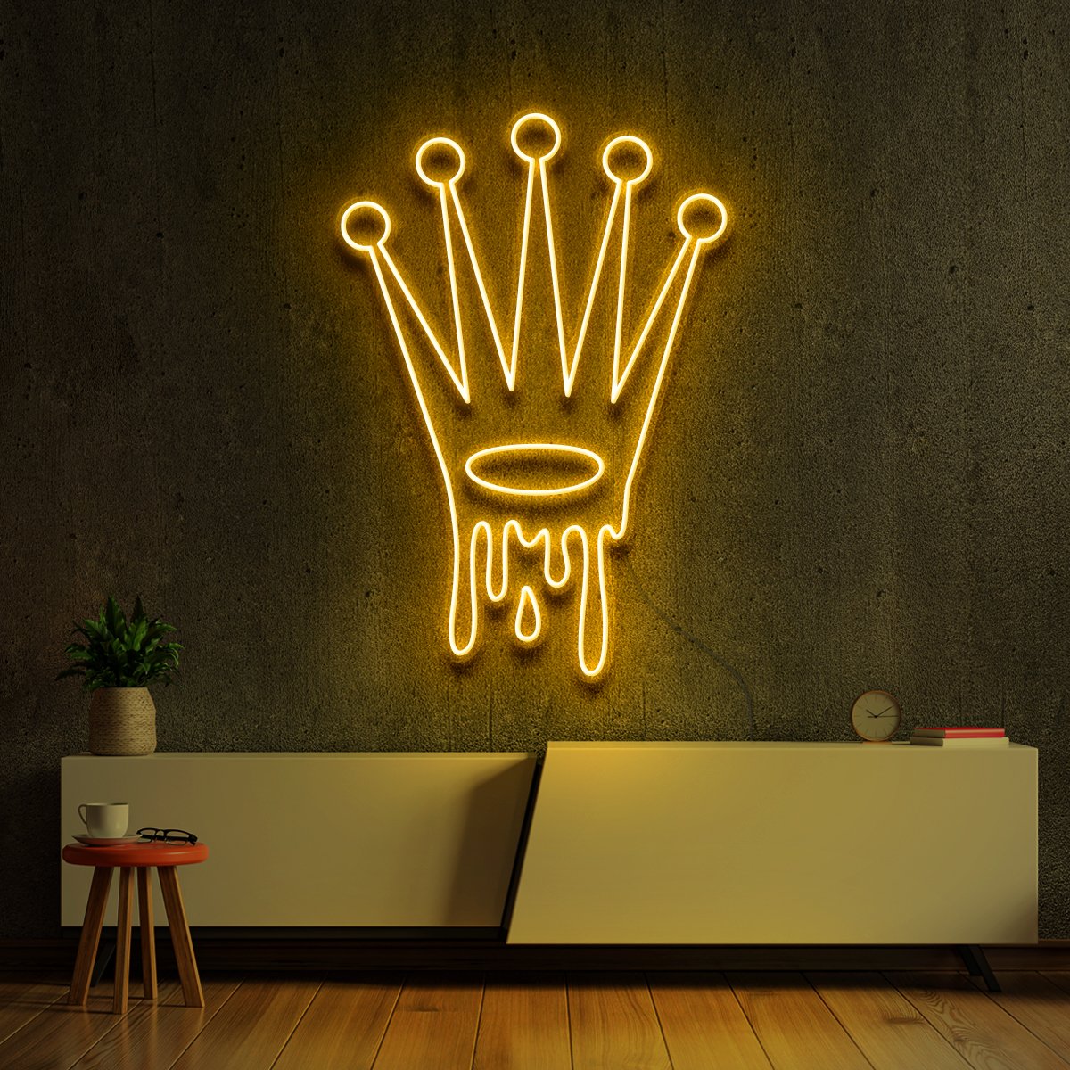 "Rolex Drip" Neon Sign by Neon Icons