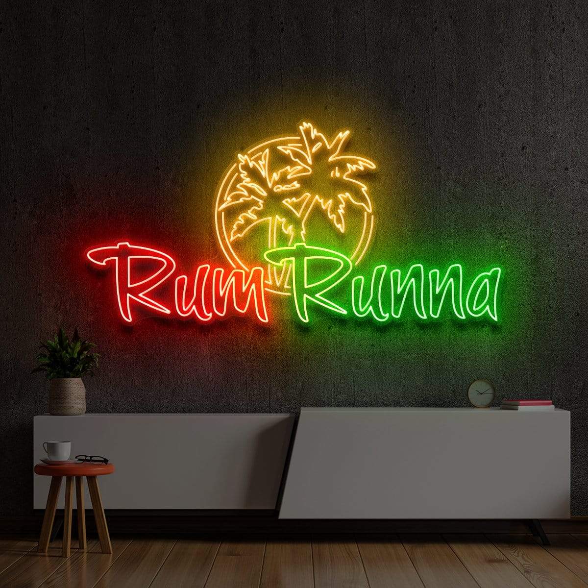 "Rum Runna" Custom Neon Sign