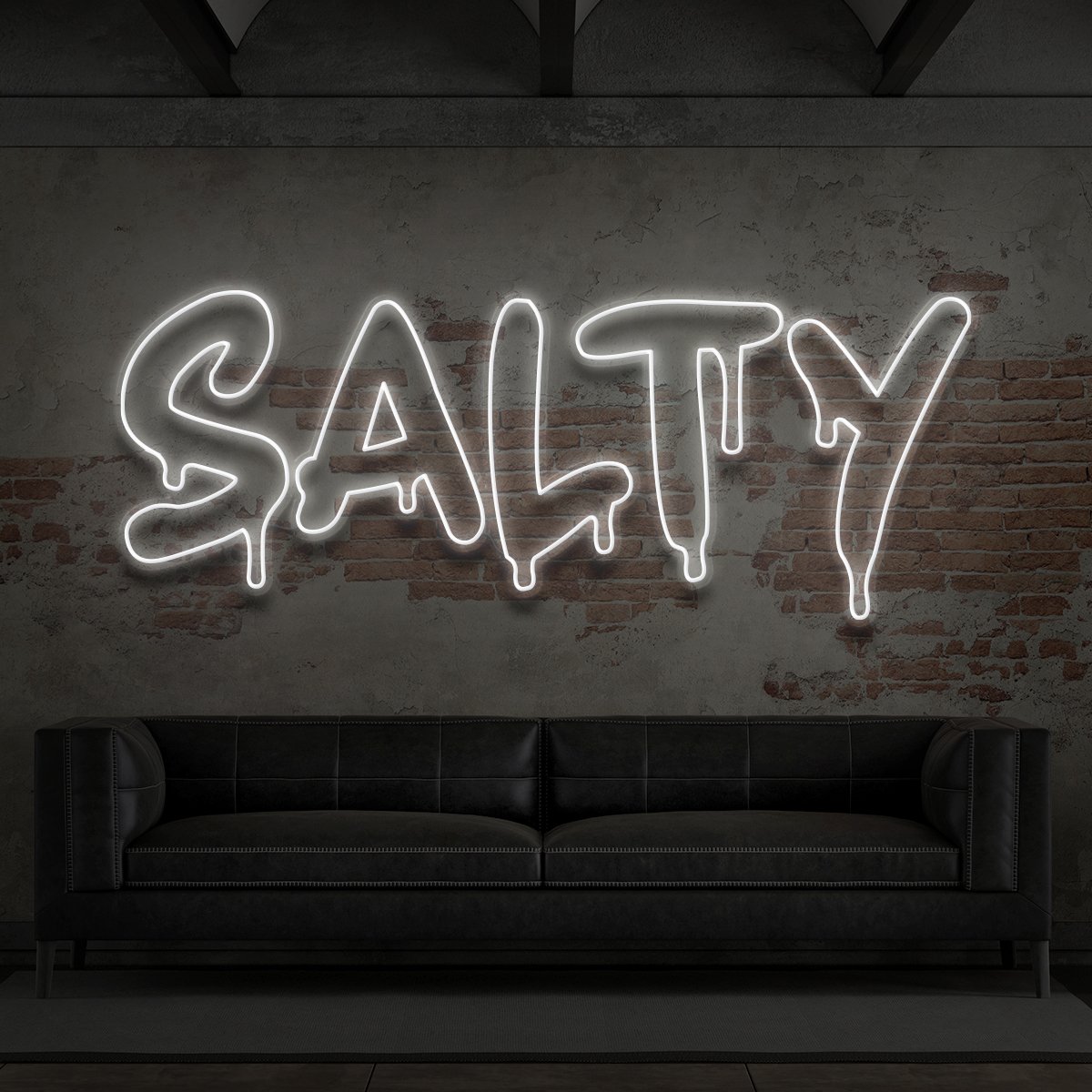 "Salty" Custom Neon Sign