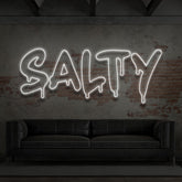 "Salty" Custom Neon Sign