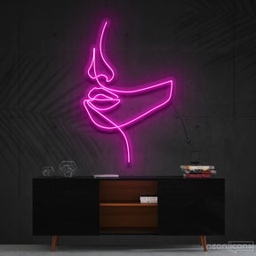 "See No Evil" Neon Sign 60cm (2ft) / Pink / Cut to Square by Neon Icons