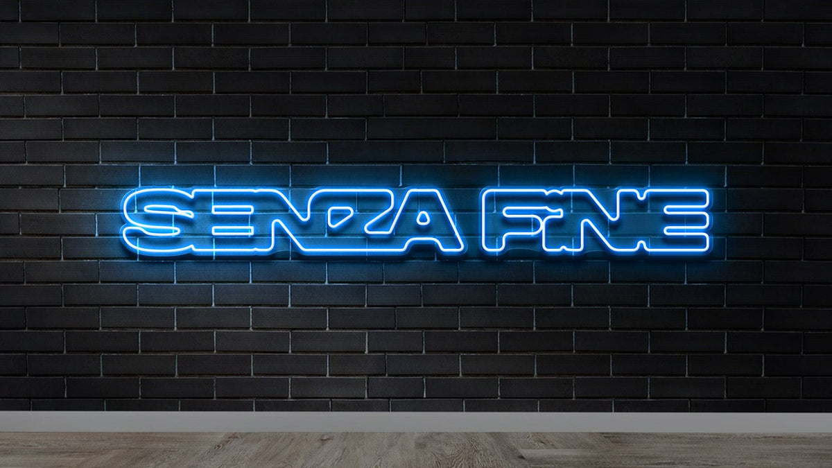 "Senza Fine" Custom Neon Sign