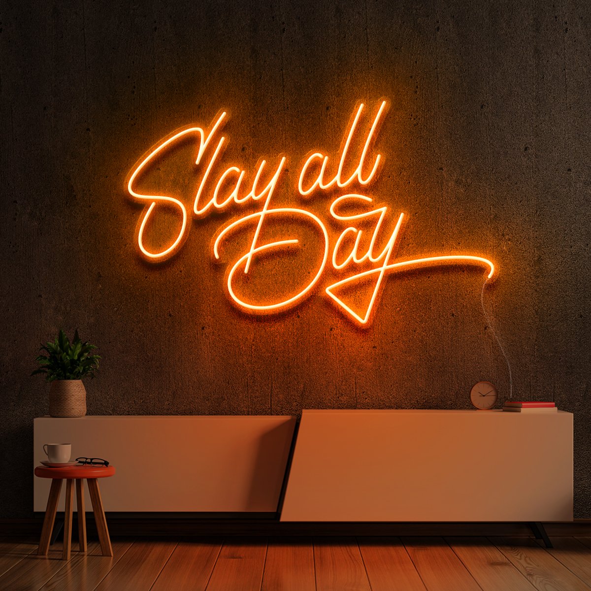 "Slay All Day" Neon Sign by Neon Icons