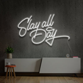 "Slay All Day" Neon Sign by Neon Icons